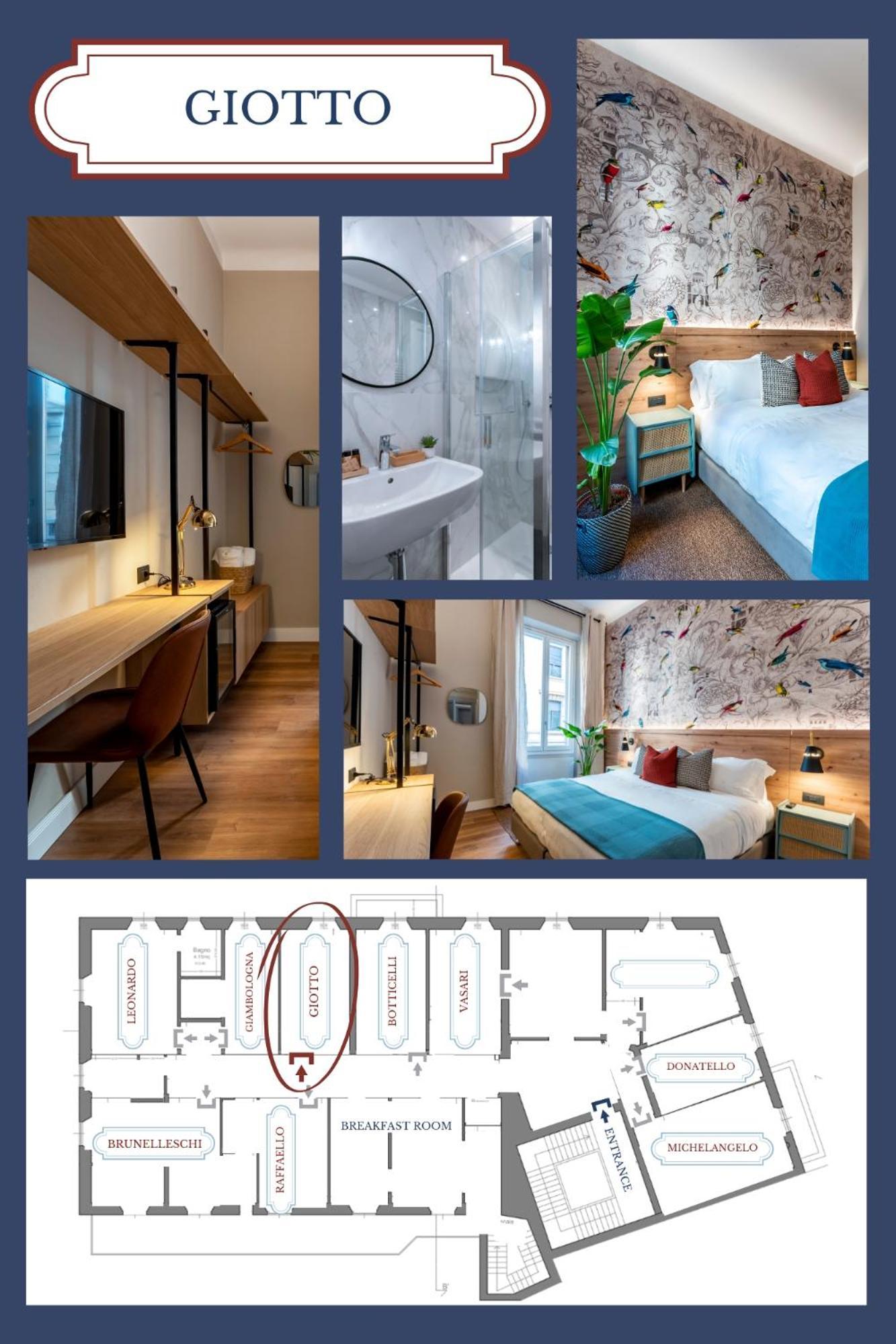 Terra Artis Guest House Флоренция Стая снимка